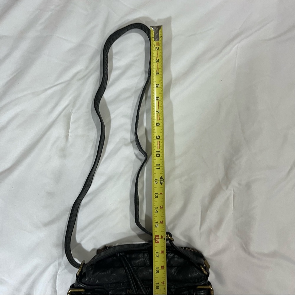 Montana West Buttery Soft Black Vegan Leather Crossbody Bag Purse Pocketbook - Picture 14 of 14